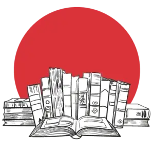 Illustration de livres symbolisant la biblioth&egrave;que de ressources de Zora Consulting, d&eacute;di&eacute;e &agrave; la communication responsable, au design durable et au slow marketing.